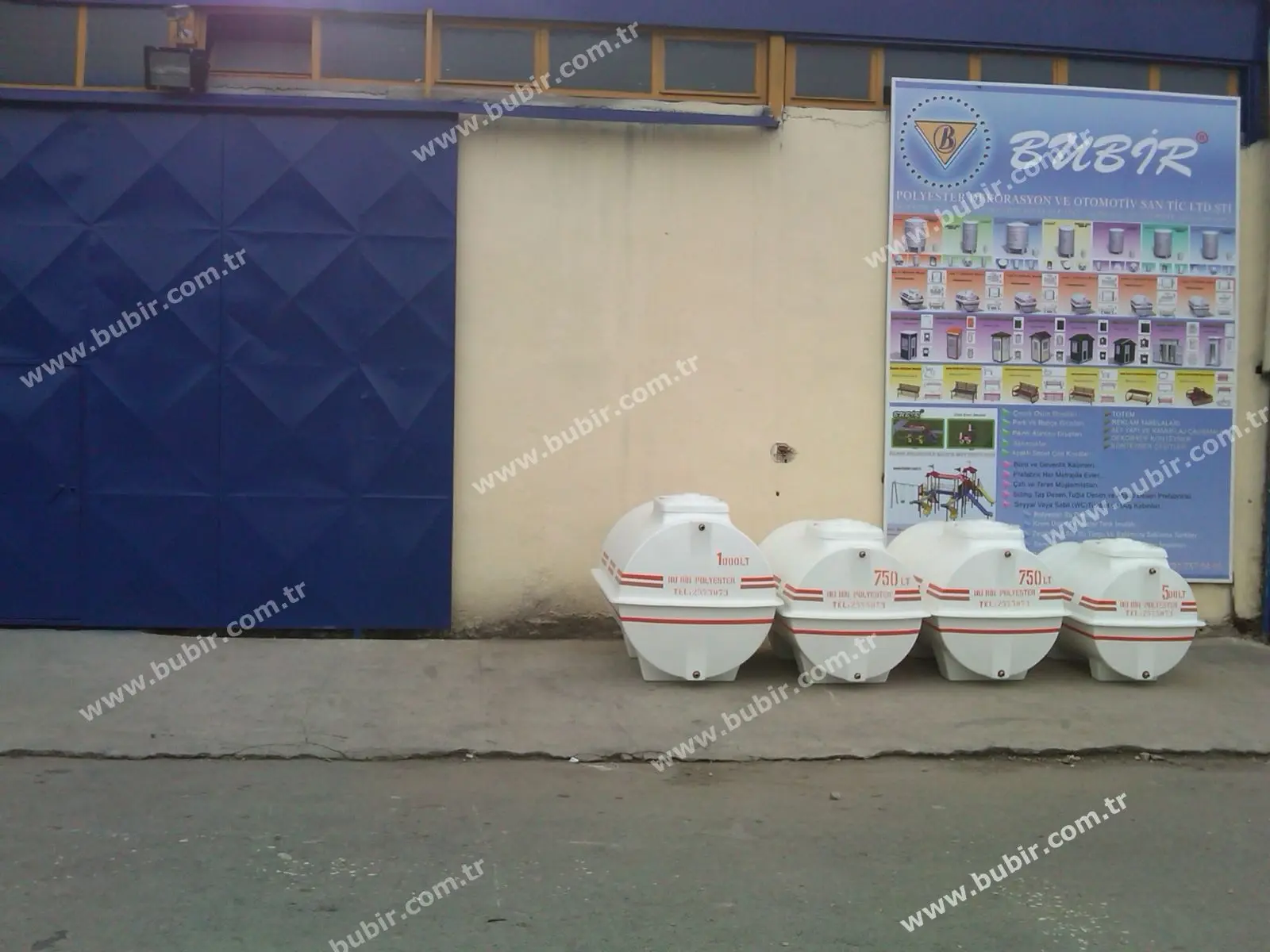 Horizontal Leg Water Tanks